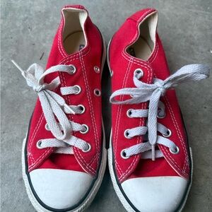 Converse Chuck Taylor All Star Red Kids Sneakers